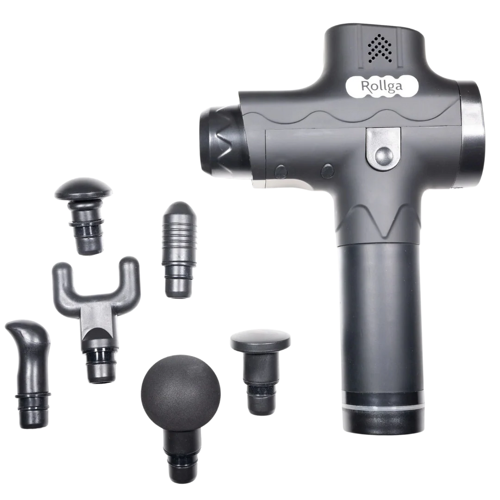 Professional Percussion Massage Gun – High-Performance Deep Tissue Recovery ( multiple heads)