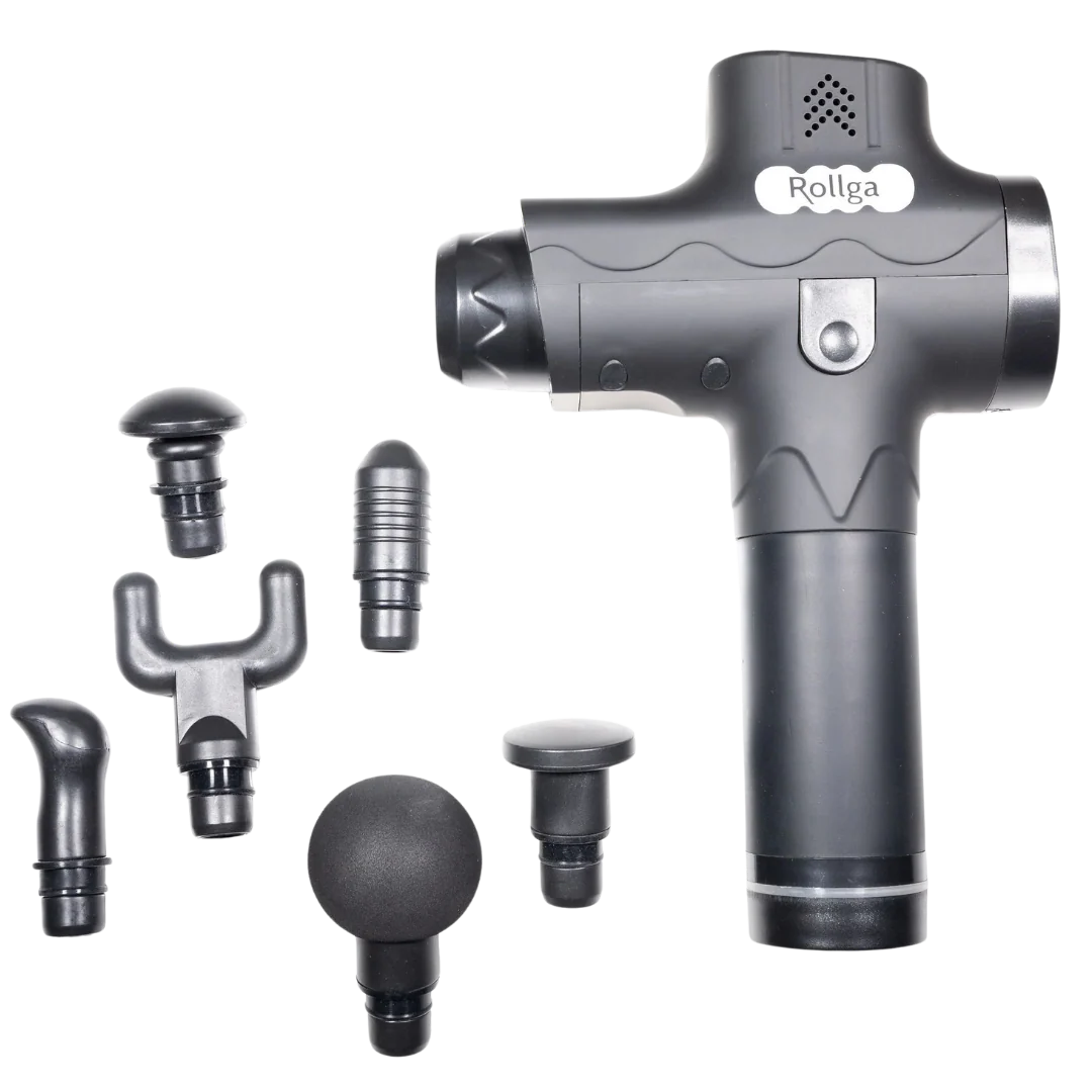 Professional Percussion Massage Gun – High-Performance Deep Tissue Recovery ( multiple heads)