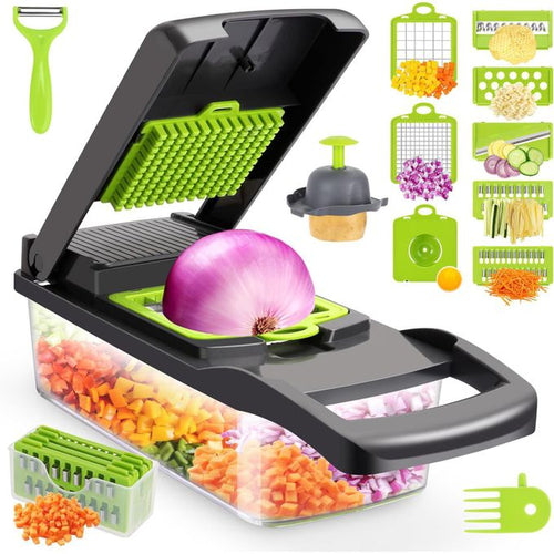 12-in-1 Professional Vegetable Chopper and Slicer