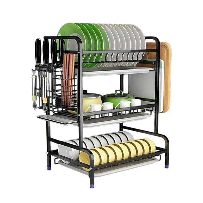 3-Tier Heavy-Duty Dish Drying Rack