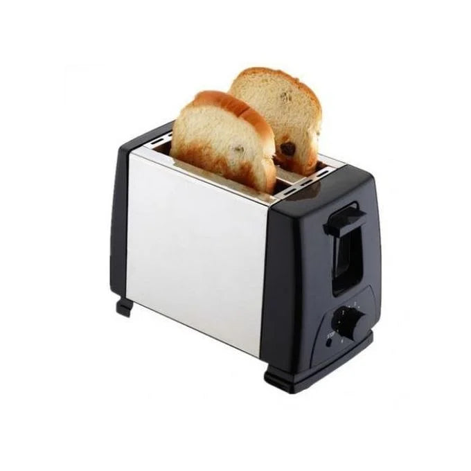 SilverCrest 2-Slice Stainless Steel Toaster – 6 Browning Levels