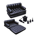 5-in-1 inflatable sofa bed