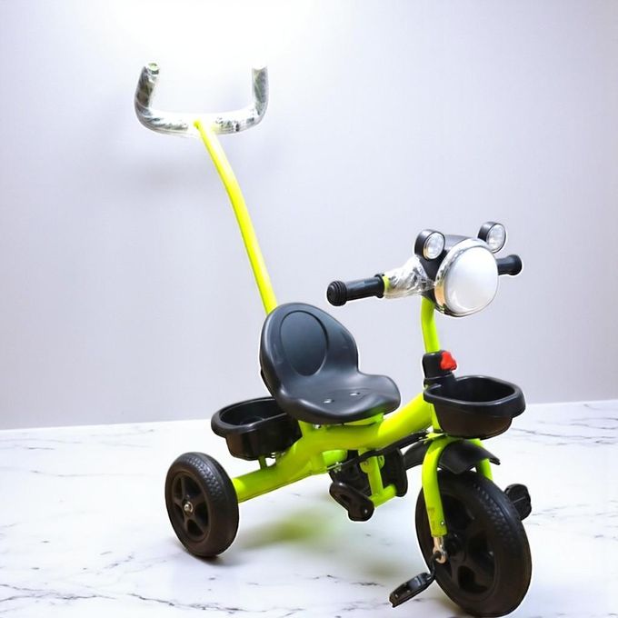 Children's kids Baby Multifunction Tricycle 3 Wheels 3-in-1 Children Scooter Balance Bike -Green