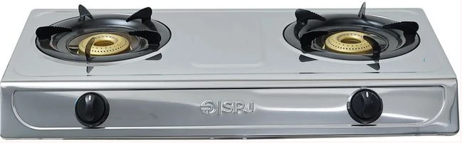 SPJ 2-Burner Stainless Steel Gas Cooktop