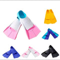 Swimming Flippers Silicone Frog Shoes Children and young Adults- Multicolour (Different sizes)