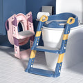 Toilet Potty Training Seat With Step Stool Ladder - Multi-Color.