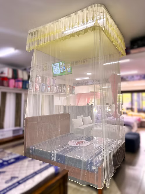 Luxury Palace-Style Four-Corner Mosquito Net (Upper Canopy)