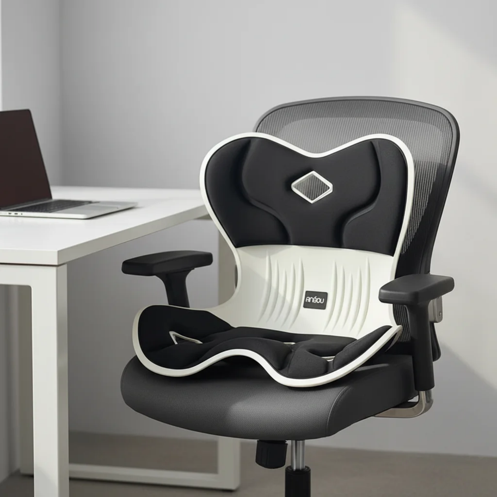 Ergonomic chair back and seat support system
