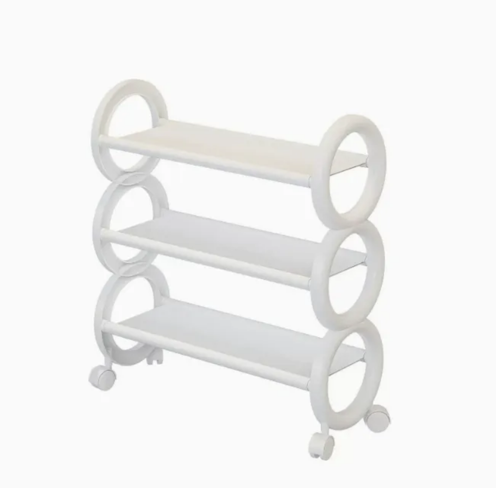 Modern Rolling Shoe Rack – Space-Saving Multi-Tier Storage Organizer