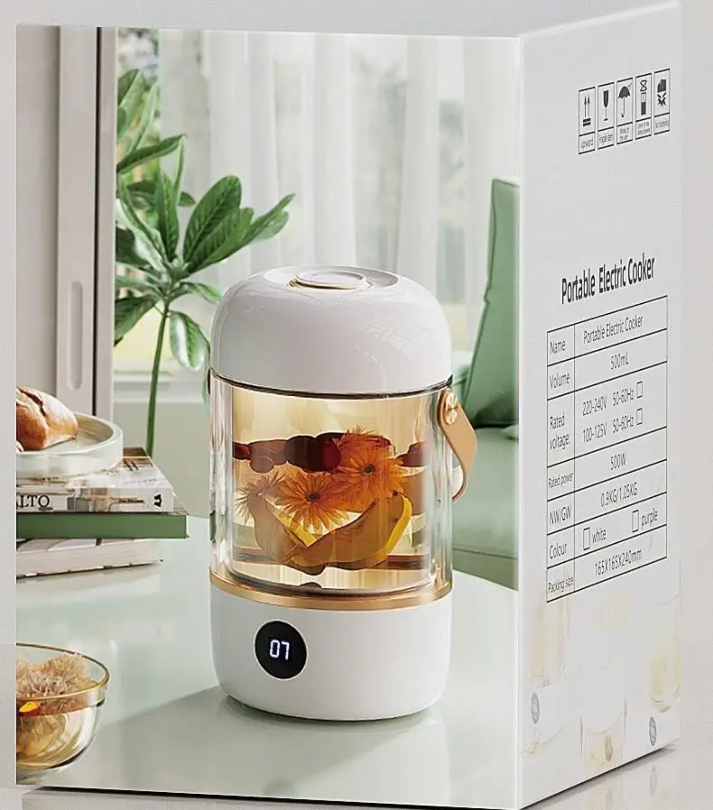 Multi-Functional Smart Electric Health Stew Pot & Portable Slow Cooker