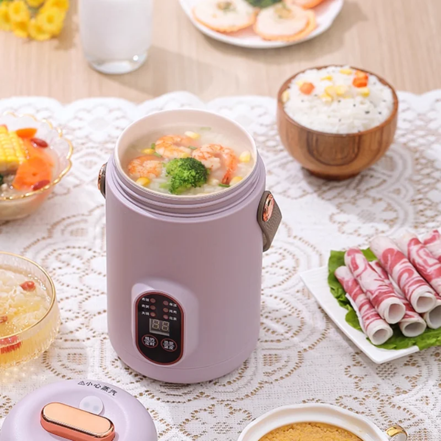 Multi-Functional Smart Electric Health Stew Pot