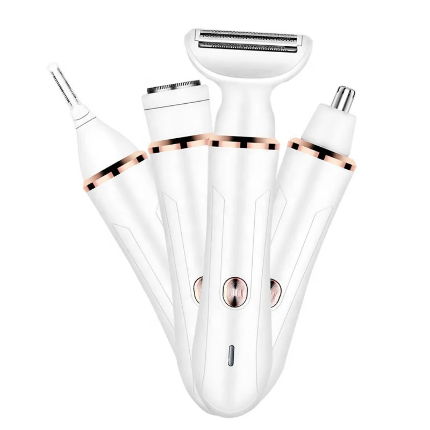 4-in-1 Rechargeable Women's Electric Shaver & Personal Grooming Kit