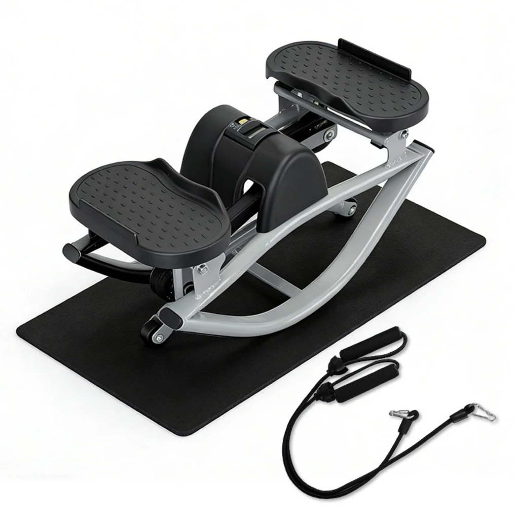 Core Twisting & Abdominal Exercise Machine with Resistance Bands