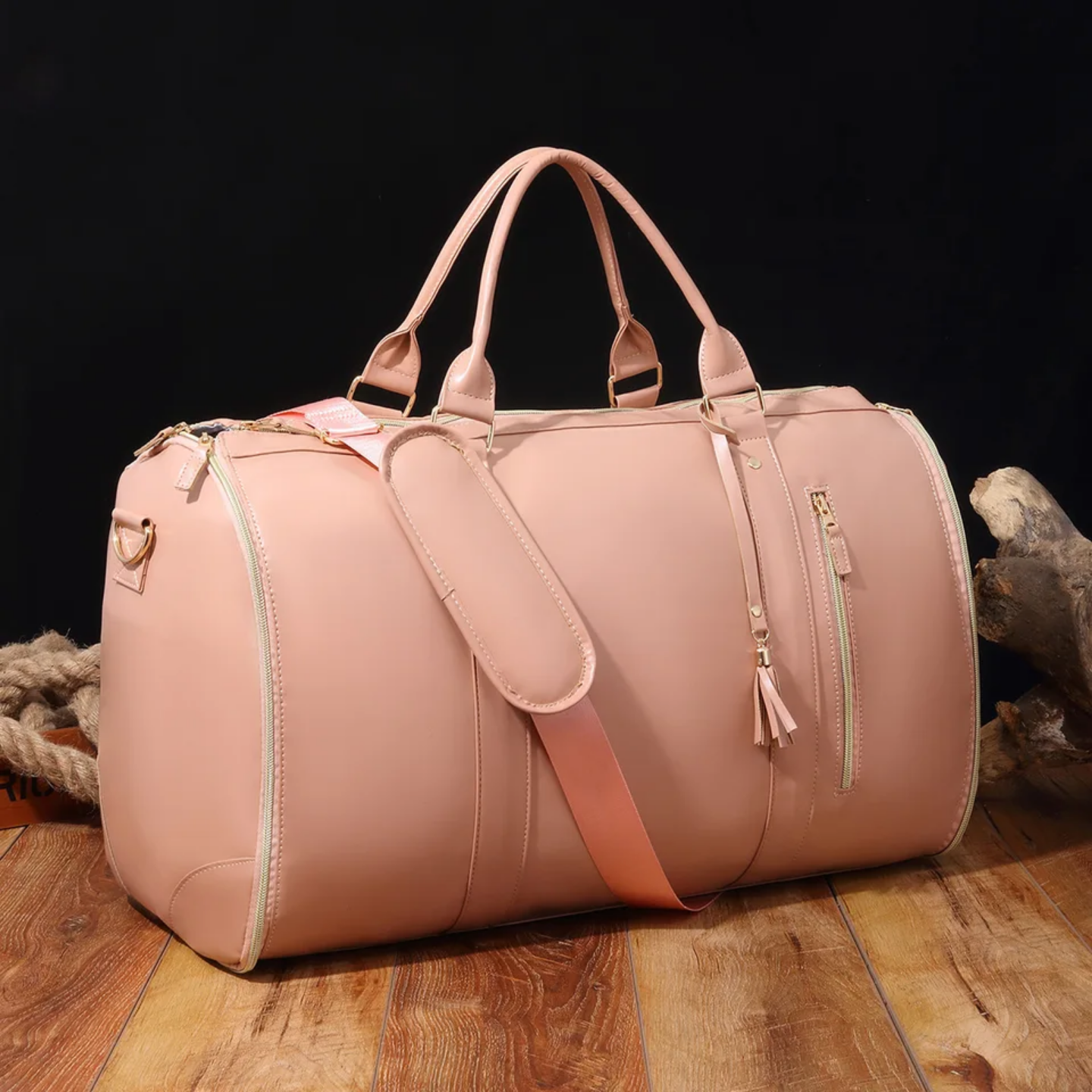 2-in-1 Convertible Garment Duffel Bag & Travel Luggage