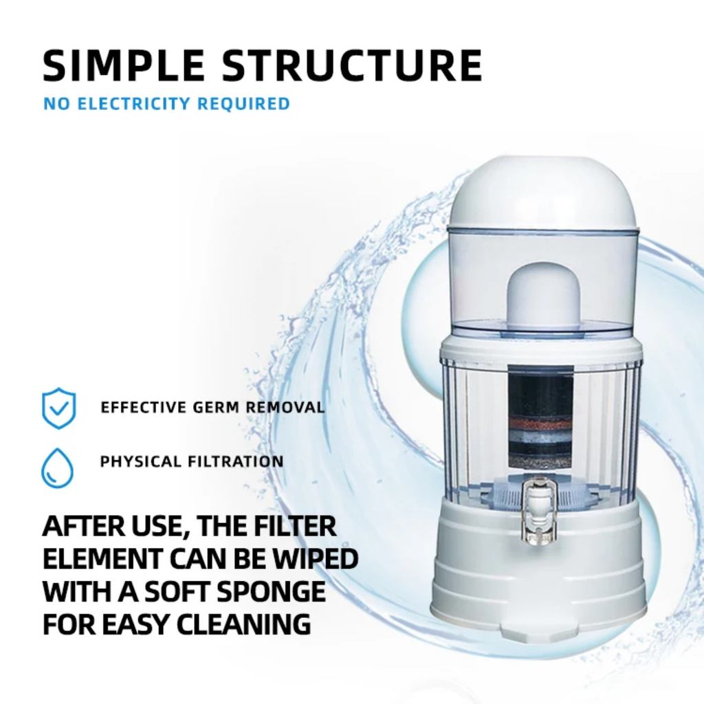 Countertop Mineral Water Purifier & Dispenser