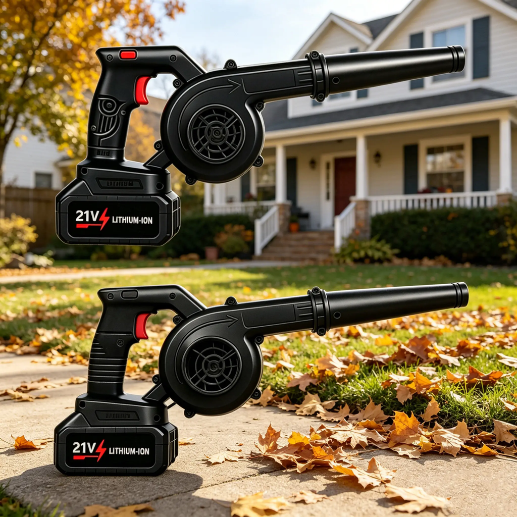48VF Cordless Electric Air Blower & Dust Vacuum Tool