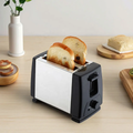 Stainless Steel 2-Slice Bread Toaster & Sandwich Maker