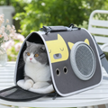 Portable Breathable Pet Carrier Bag with Mesh Ventilation
