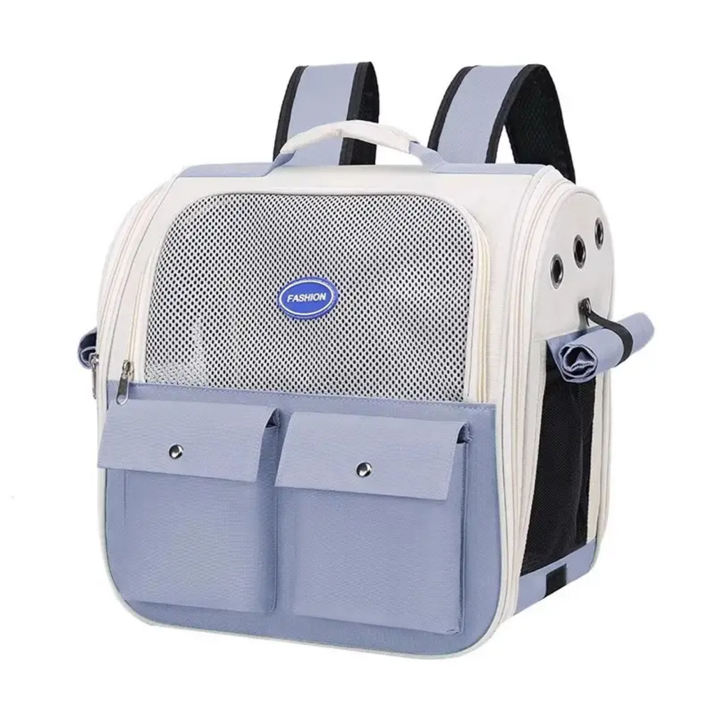 Portable Breathable Pet Carrier Bag with Mesh Ventilation