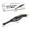 Compact Handheld Cordless Car & Home Vacuum Cleaner