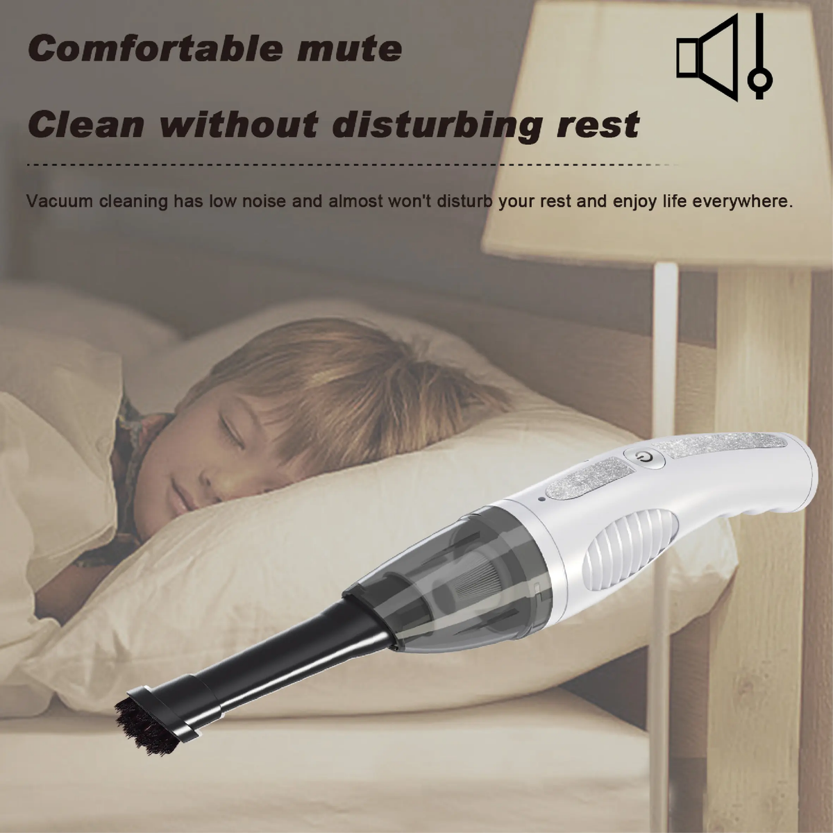 Compact Handheld Cordless Car & Home Vacuum Cleaner