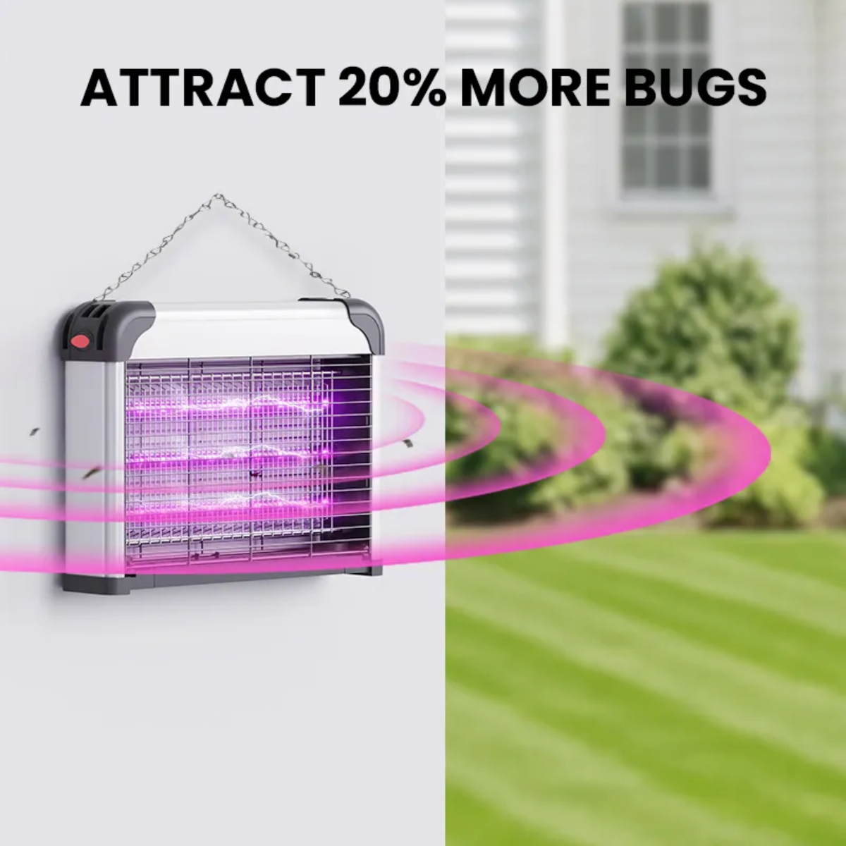 Electric UV Insect Killer & Mosquito Zapper Lamp