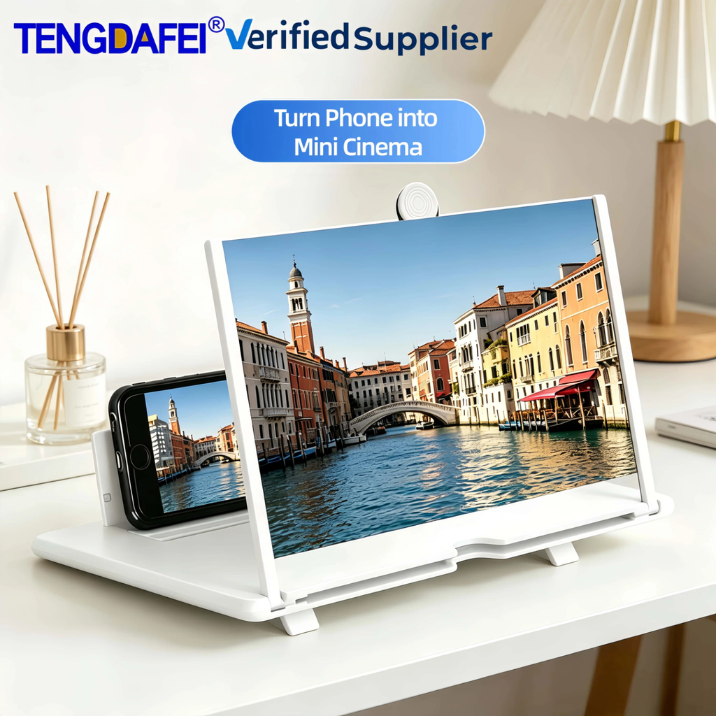 Portable Smartphone Screen Magnifier & Stand