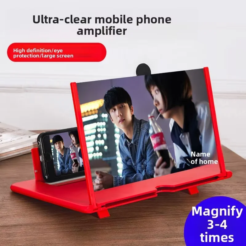 Portable Smartphone Screen Magnifier & Stand