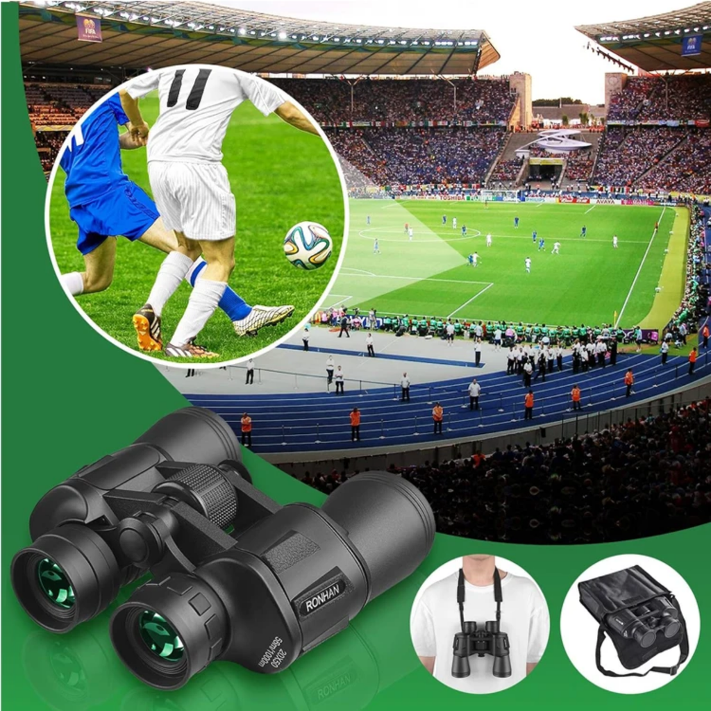 High-Performance Waterproof Outdoor Binoculars & Case Kit