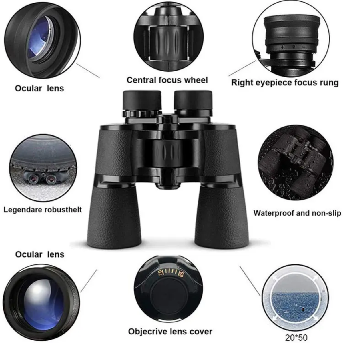 High Quality Binoculars & Retail Box Set