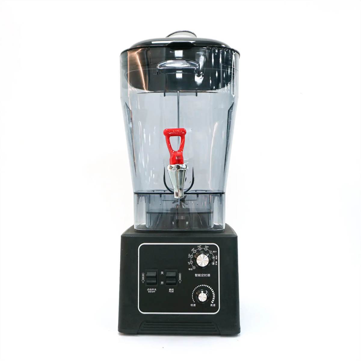 Commercial Heavy-Duty Blender with Dispensing Spigot & Timer