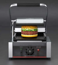 Commercial Electric Panini Press & Grooved Contact Grill