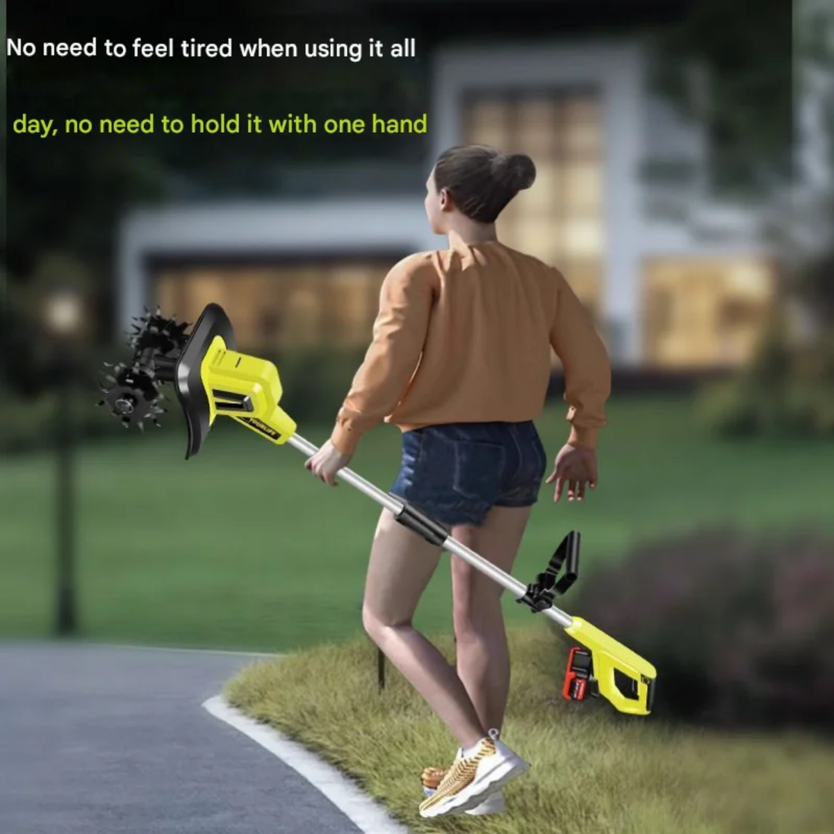 Cordless Electric Garden Cultivator & Soil Tiller
