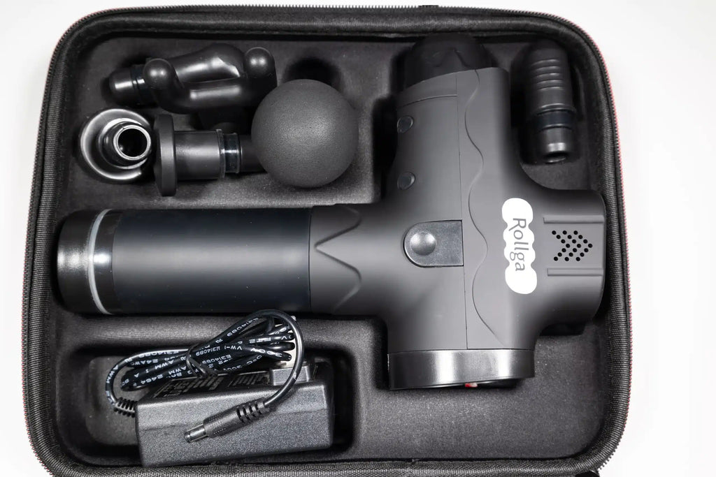 Professional Percussion Massage Gun – High-Performance Deep Tissue Recovery ( multiple heads)
