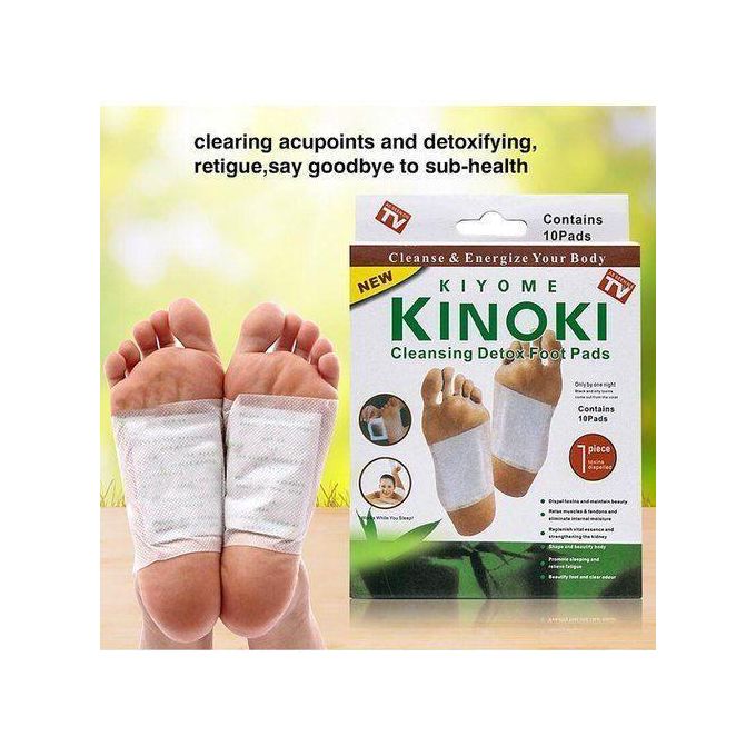 Kinoki Cleansing Detox Foot Pads (10-Pack)