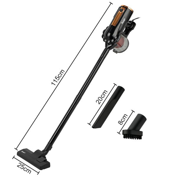 RAF 3-in-1 Handheld & Stick Vacuum Cleaner (600W)