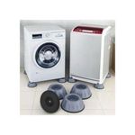 4pcs Anti Vibration Feet Pads Rubber Mat Slips Silent Universal Washing Machine Refrigerator Support Dampers Stand