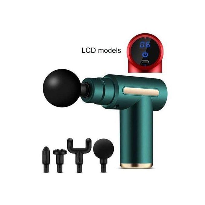 Professional Body massage gun 4 heads.