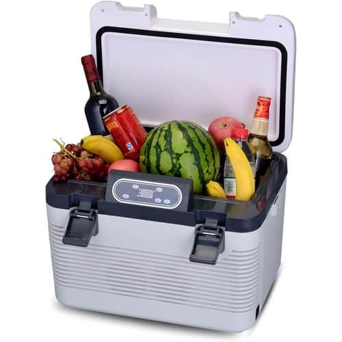 Smart Portable Car Refrigerator & Digital Freezer – High-Efficiency Electric Cooler