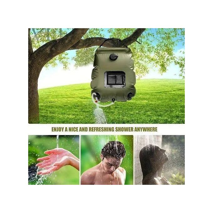 20L Solar Camping Shower Bag