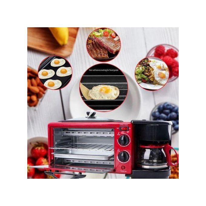 3-in-1 multifunctional breakfast station (Hoffmans & RAF)