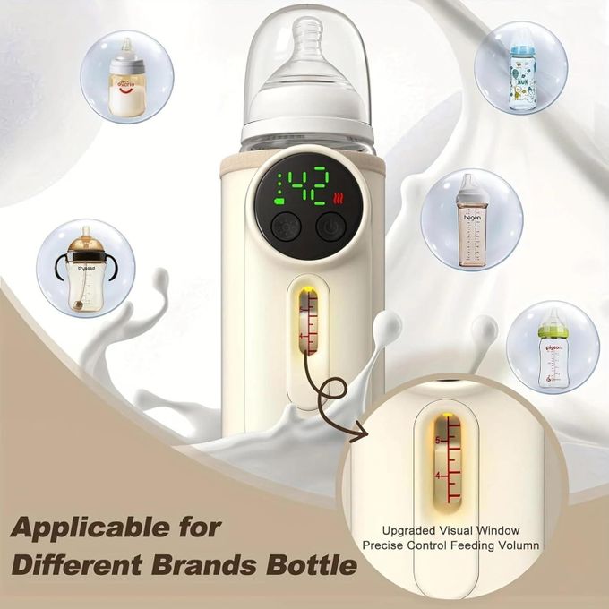 Smart Portable USB Rechargeable Baby Bottle Warmer