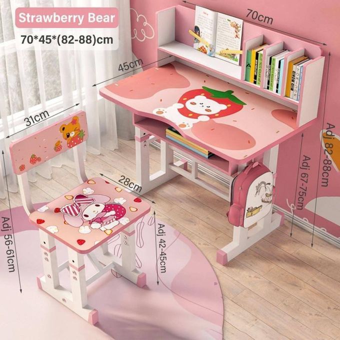 LINSY Kids' Adjustable Study Desk & Chair Set