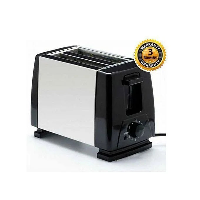 SilverCrest 2-Slice Stainless Steel Toaster – 6 Browning Levels