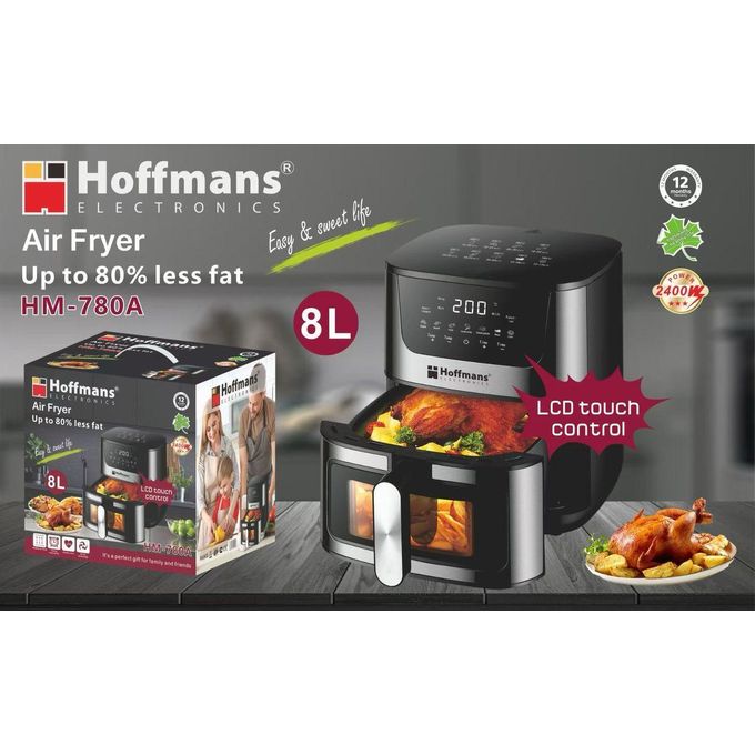 Premium Digital Air Fryer with Visual View Window (Hoffmans)