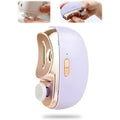 3 in 1 Automatic Electric Nail Clipper with Polishing, 2025 Electric Nail Trimmer, Upgrade Two-Speed Adjustment Electric Toe Nail Clippers Nail Cutter with Light for Baby Adult and Seniors