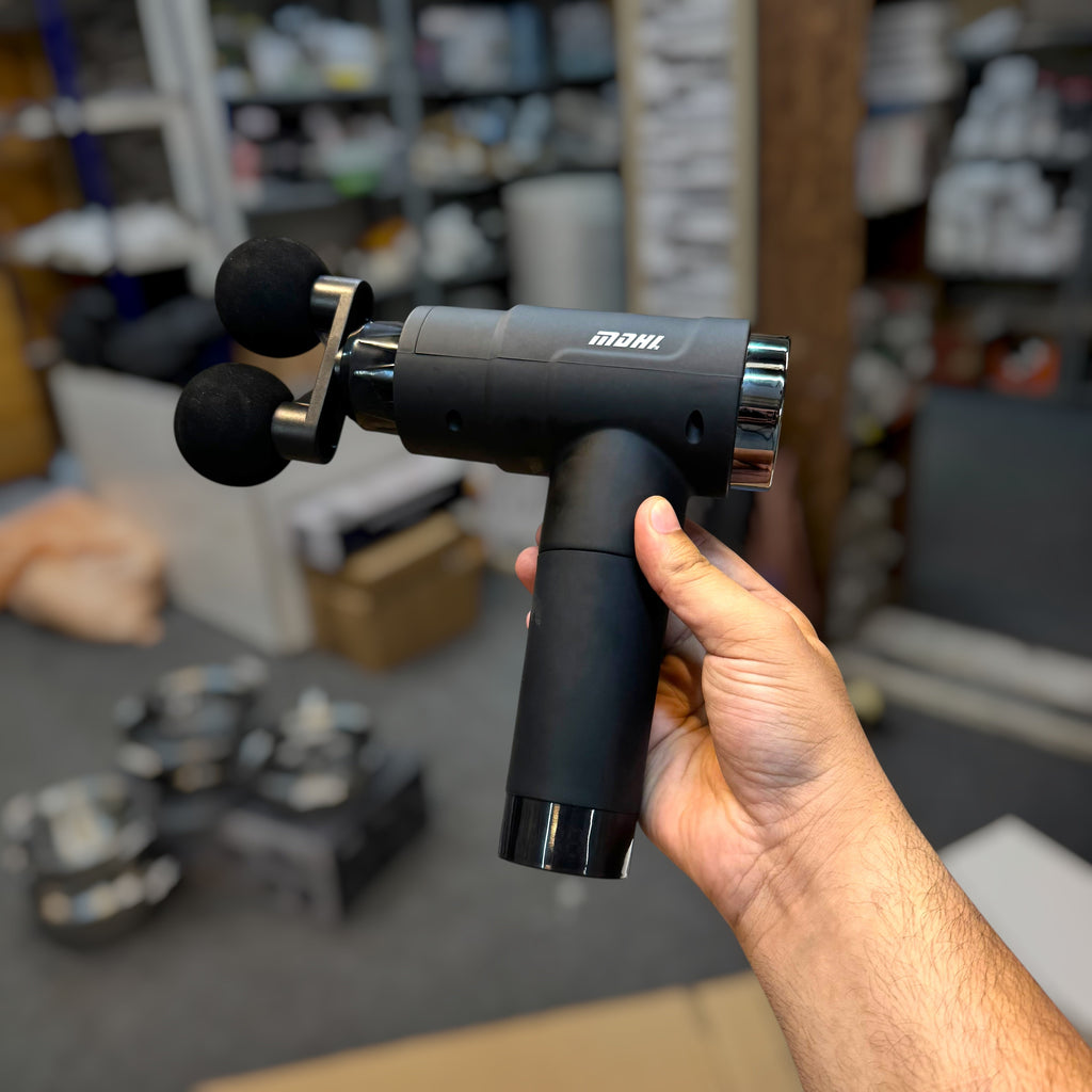 MDHL Double Head Deep Tissue Percussion Massage Gun (Model: MD-8121)