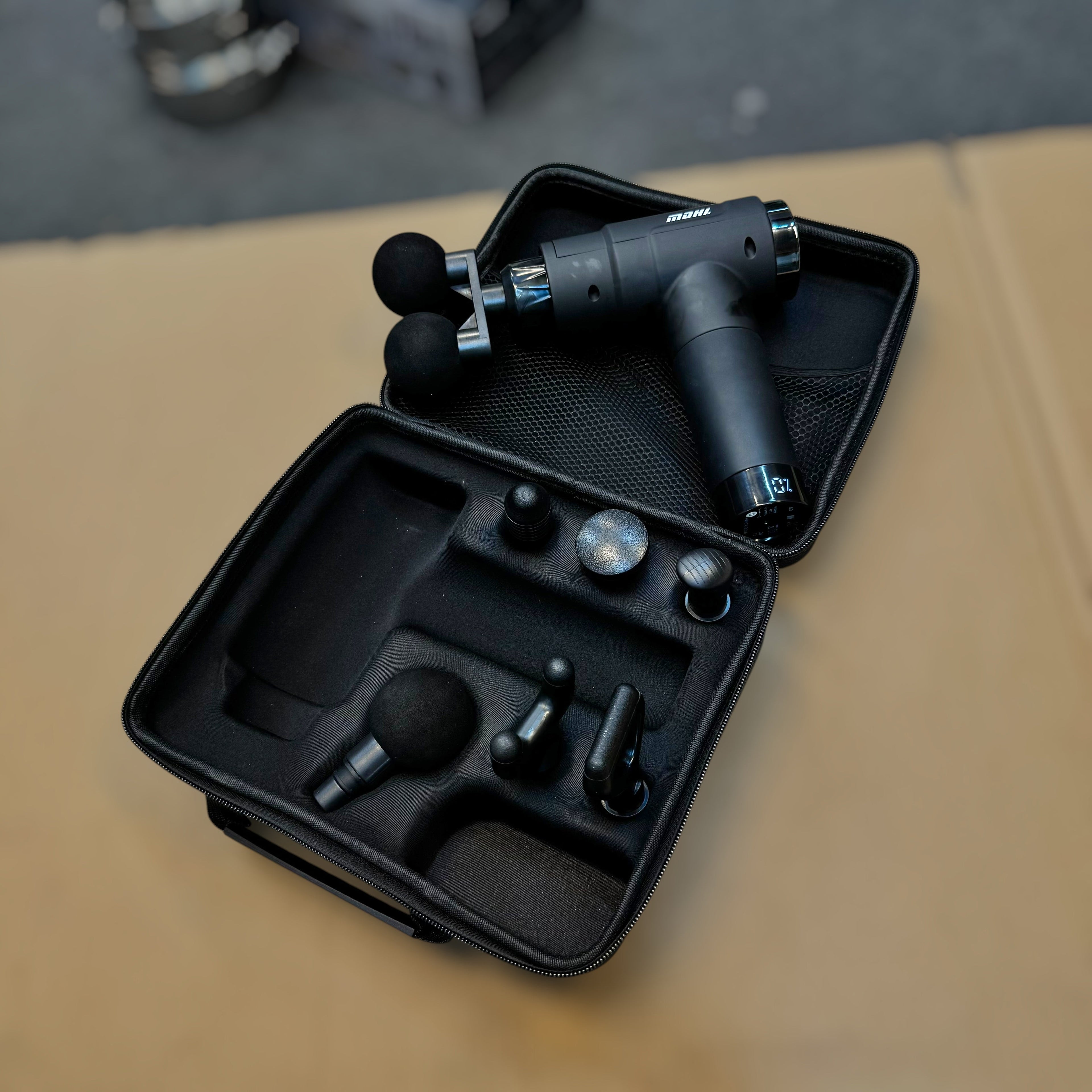 MDHL Double Head Deep Tissue Percussion Massage Gun (Model: MD-8121)