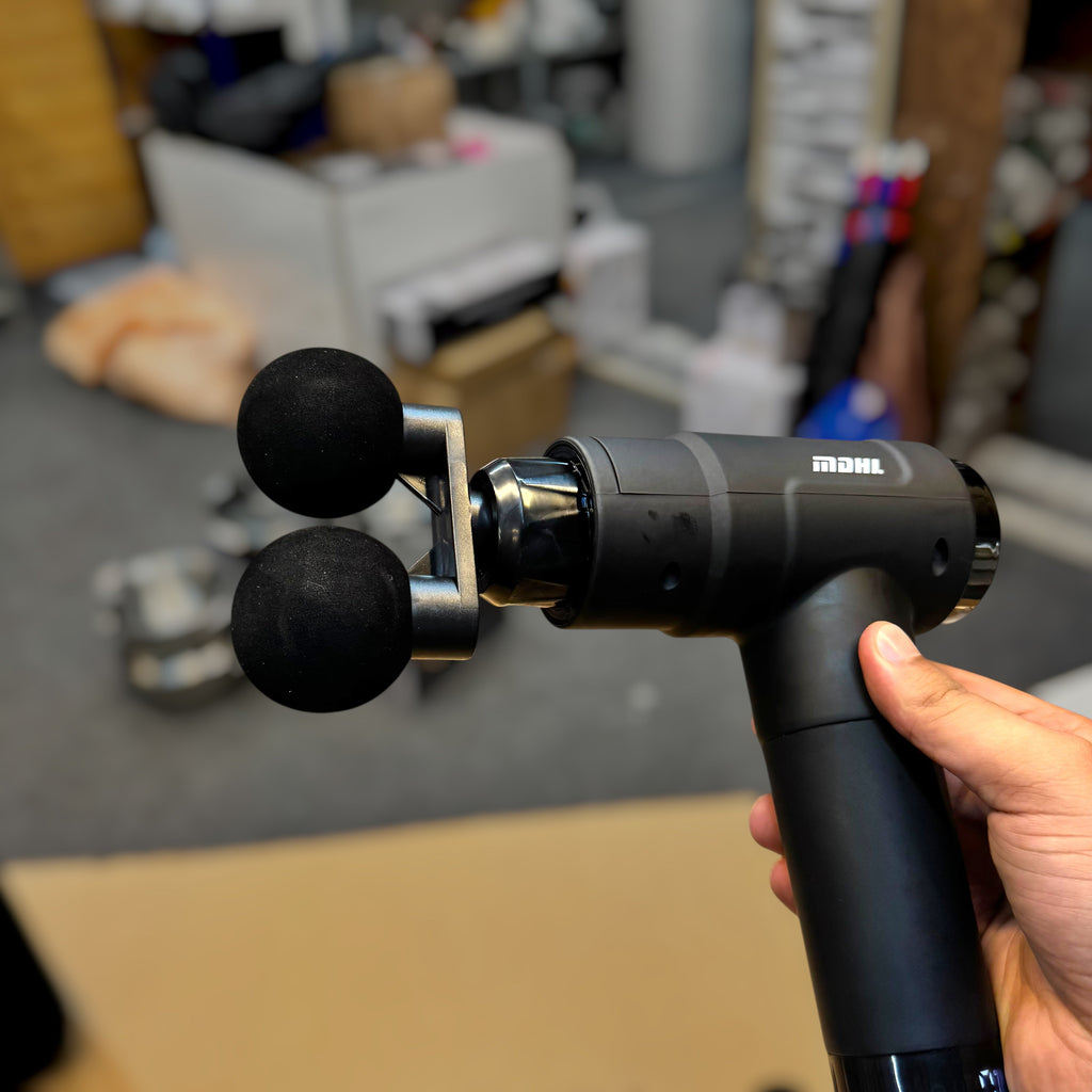 MDHL Double Head Deep Tissue Percussion Massage Gun (Model: MD-8121)