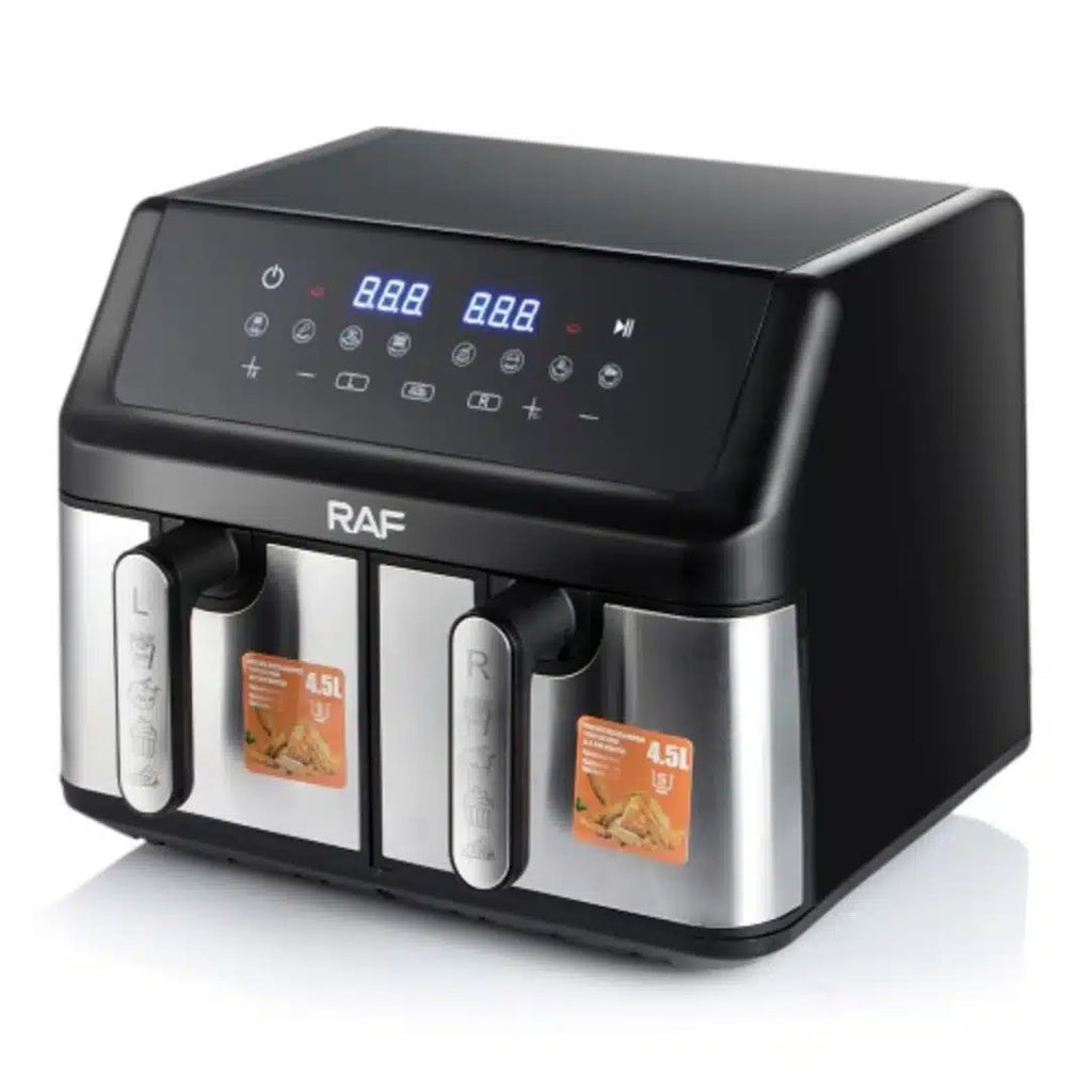 RAF Multifunctional Digital Air fryer 4.5L + 4.5L R.5382 - 2000W